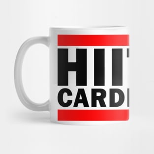 HIIT Cardio Gym Parody Shirt (For Light Colors) Mug